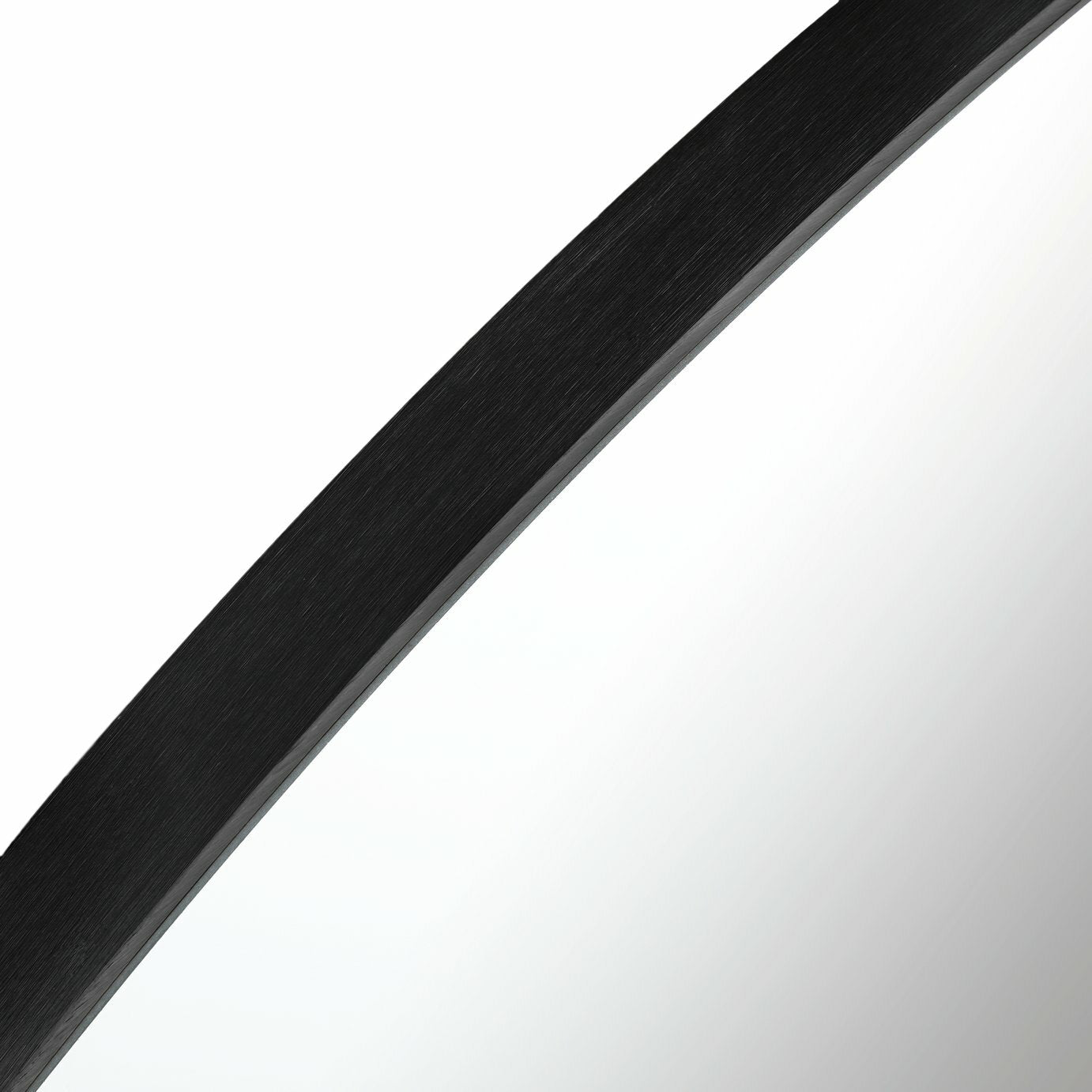 Habitat Patsy Extra Large Round Black Wall Mirror