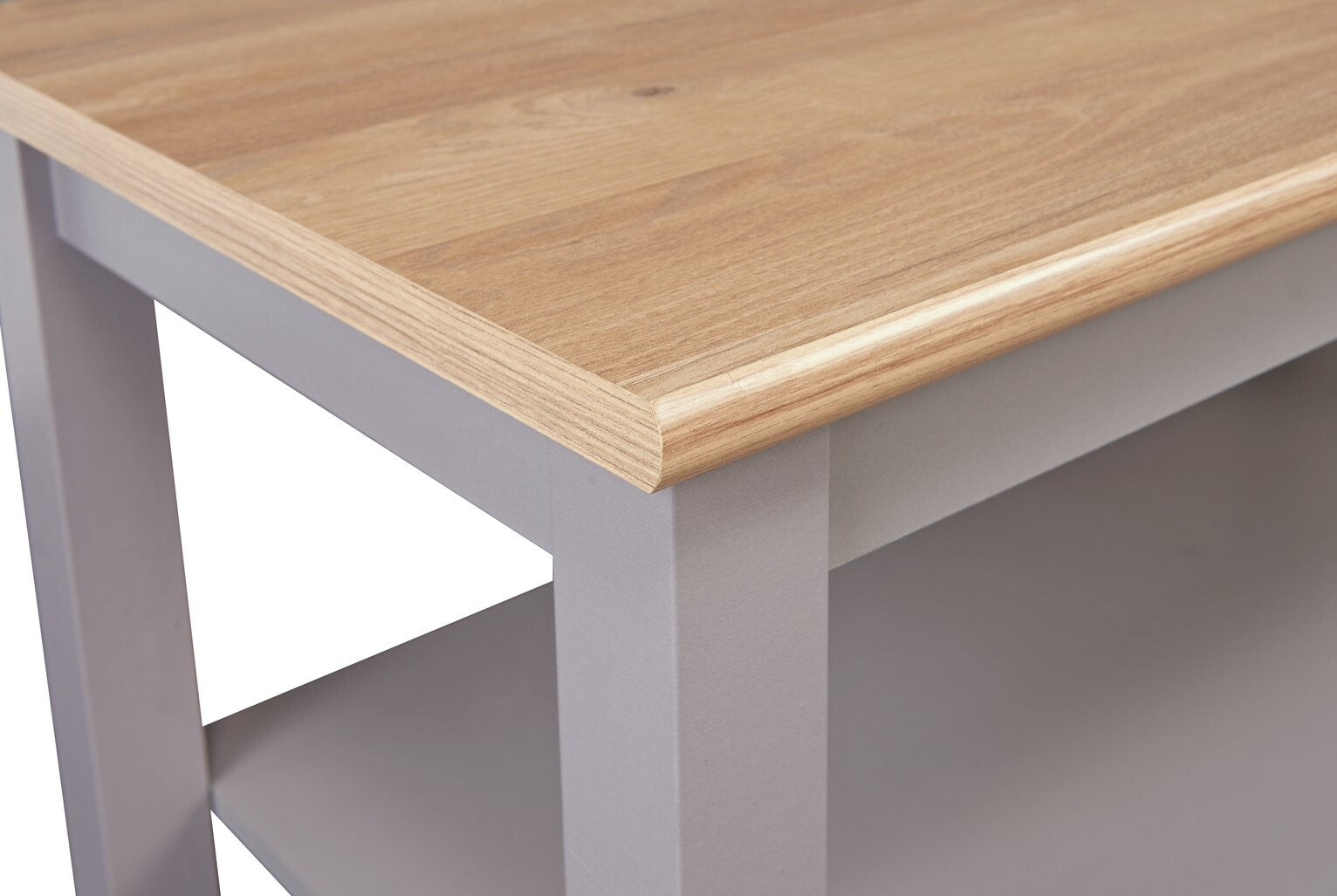Habitat Winchester Coffee Table - Grey | Oak Effect Top, Living Room Table