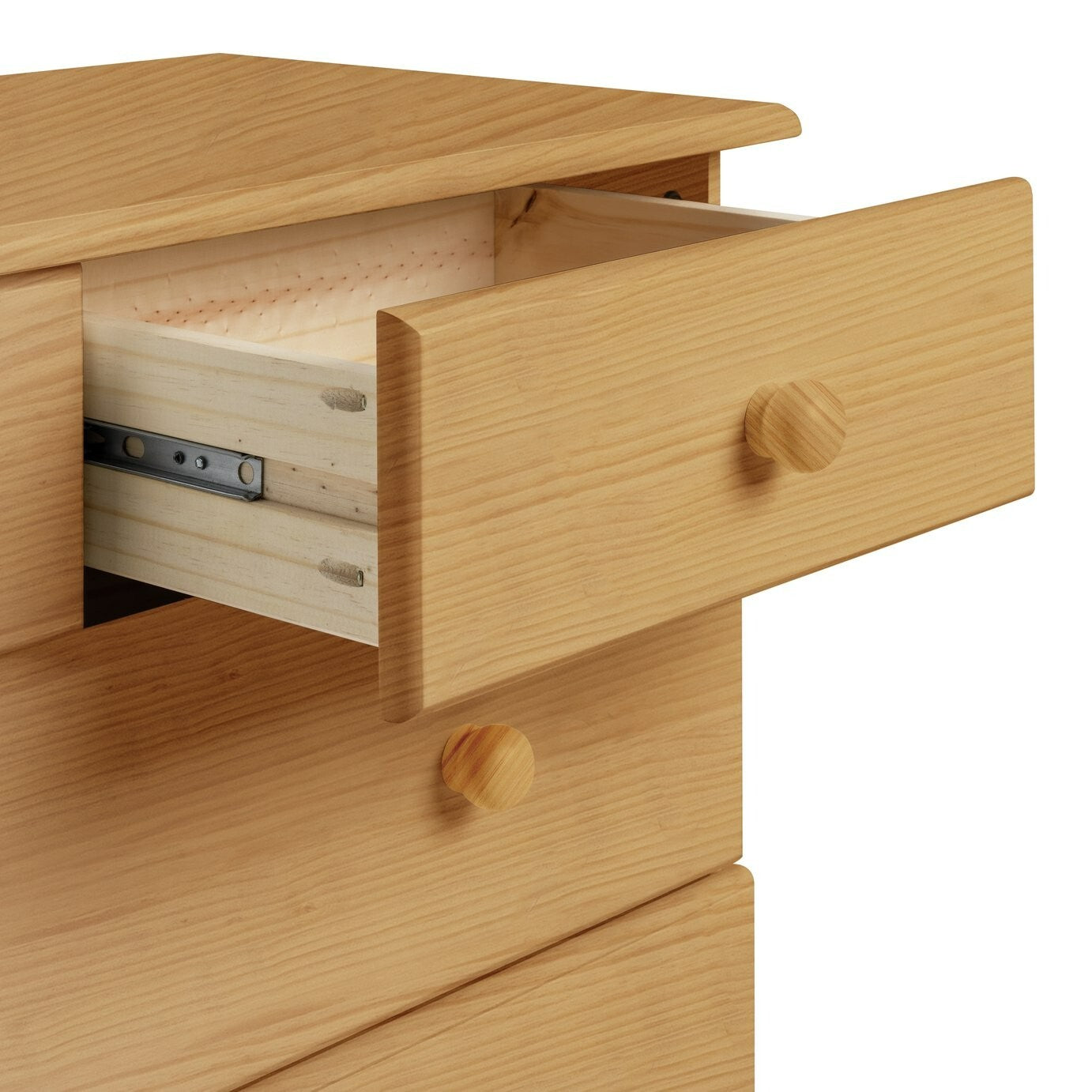 Nordic 4 + 2 Drawer Chest - Pine