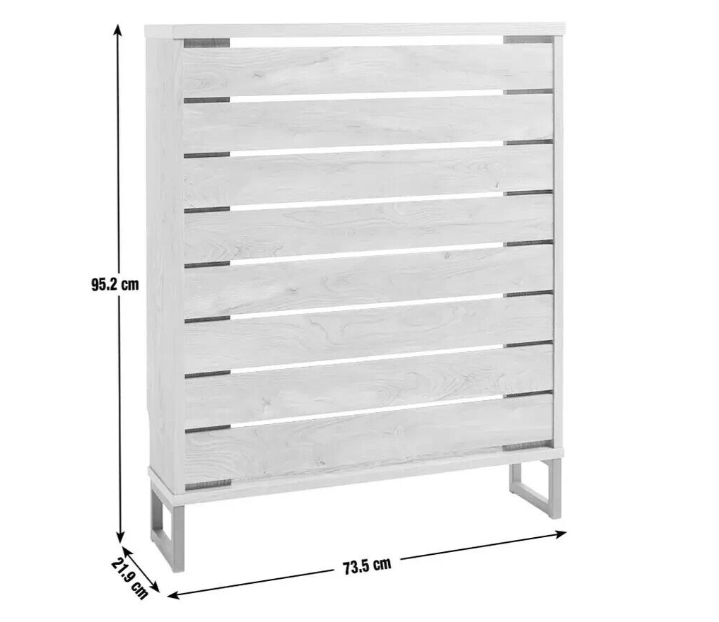 Habitat Nomad Mini Radiator Cover - Oak