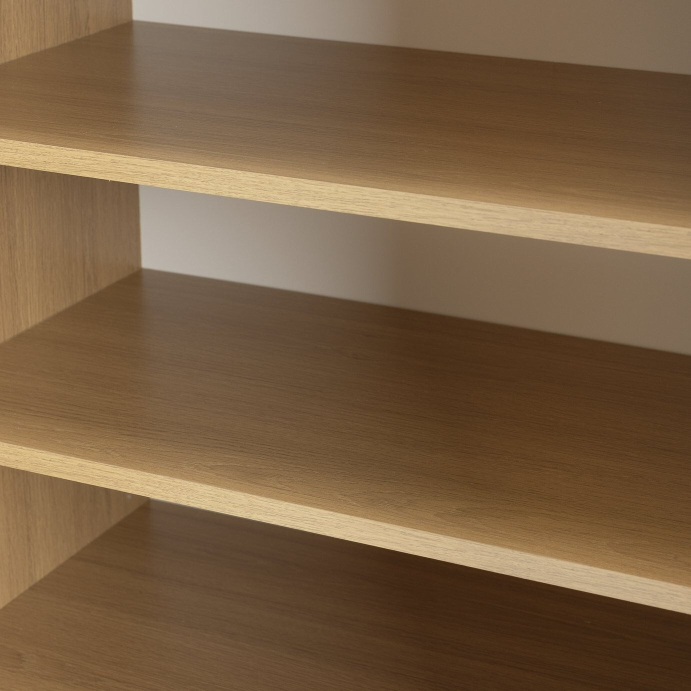 Seville 2 Door Shoe Storage Cabinet - Oak