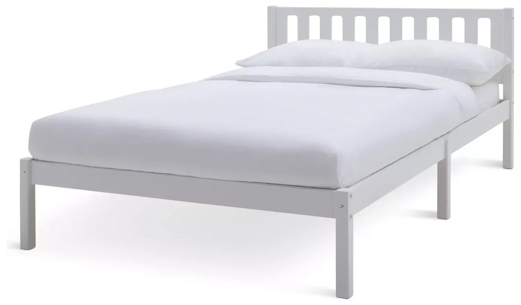 Ronnie Small Double Bed Frame - White