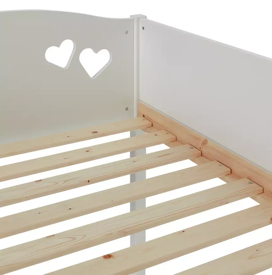 Home Mia High Sleeper Bed Frame - White ( B Grade )