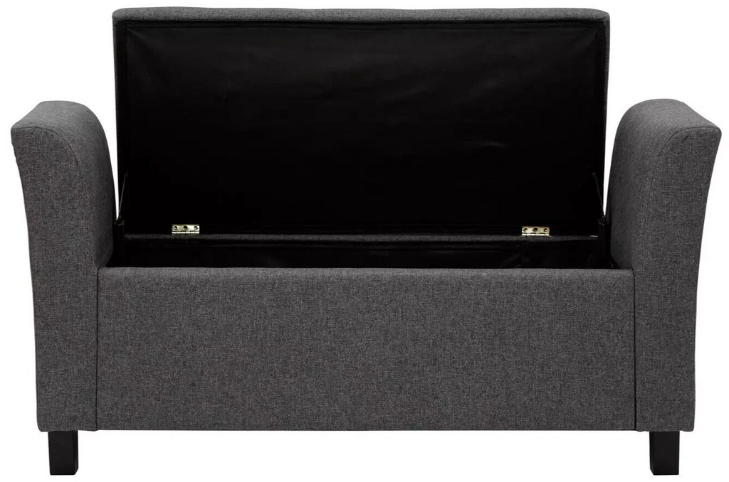 GFW Verona Window Fabric Seat - Charcoal