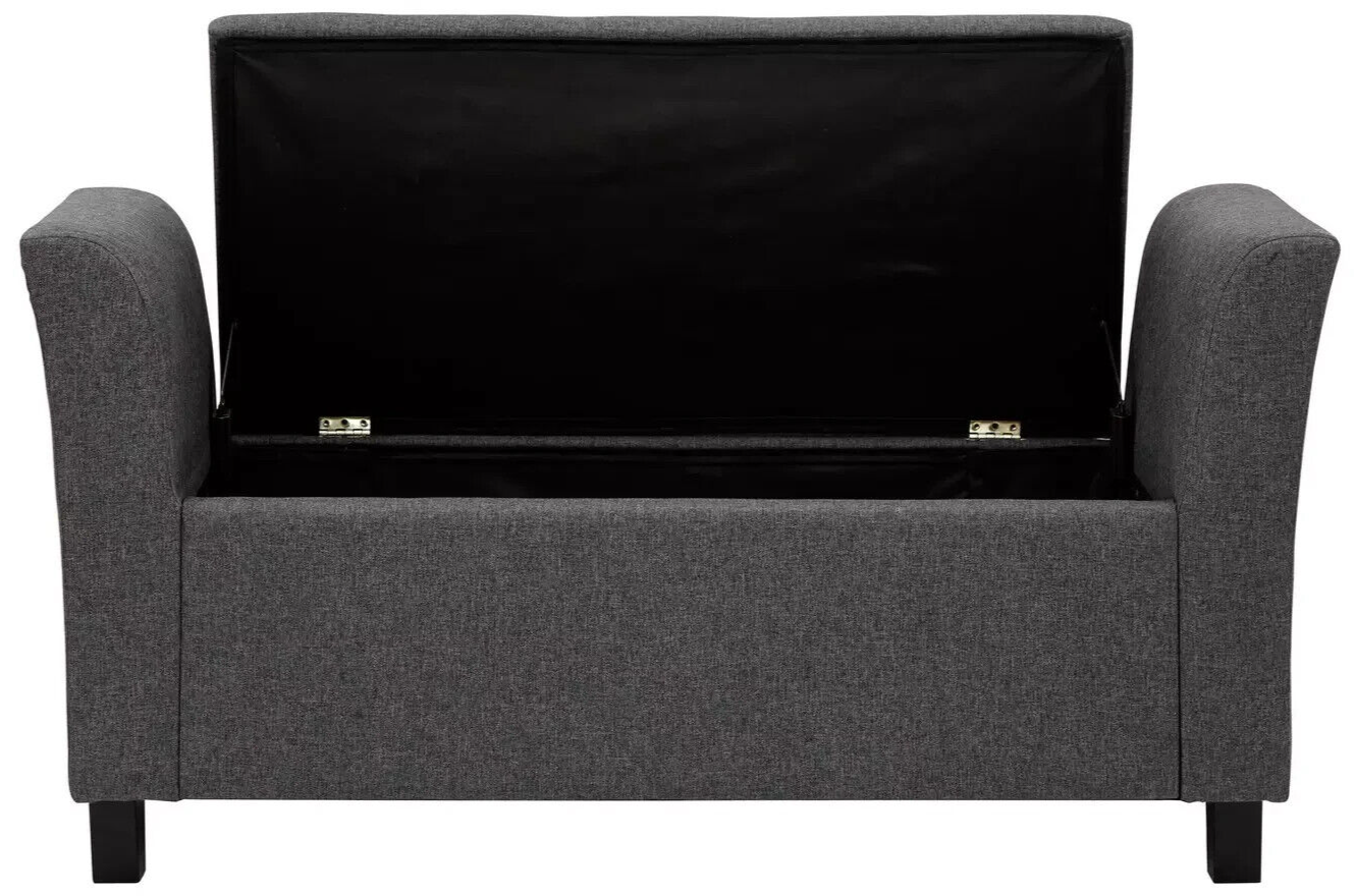 GFW Verona Window Fabric Seat - Charcoal