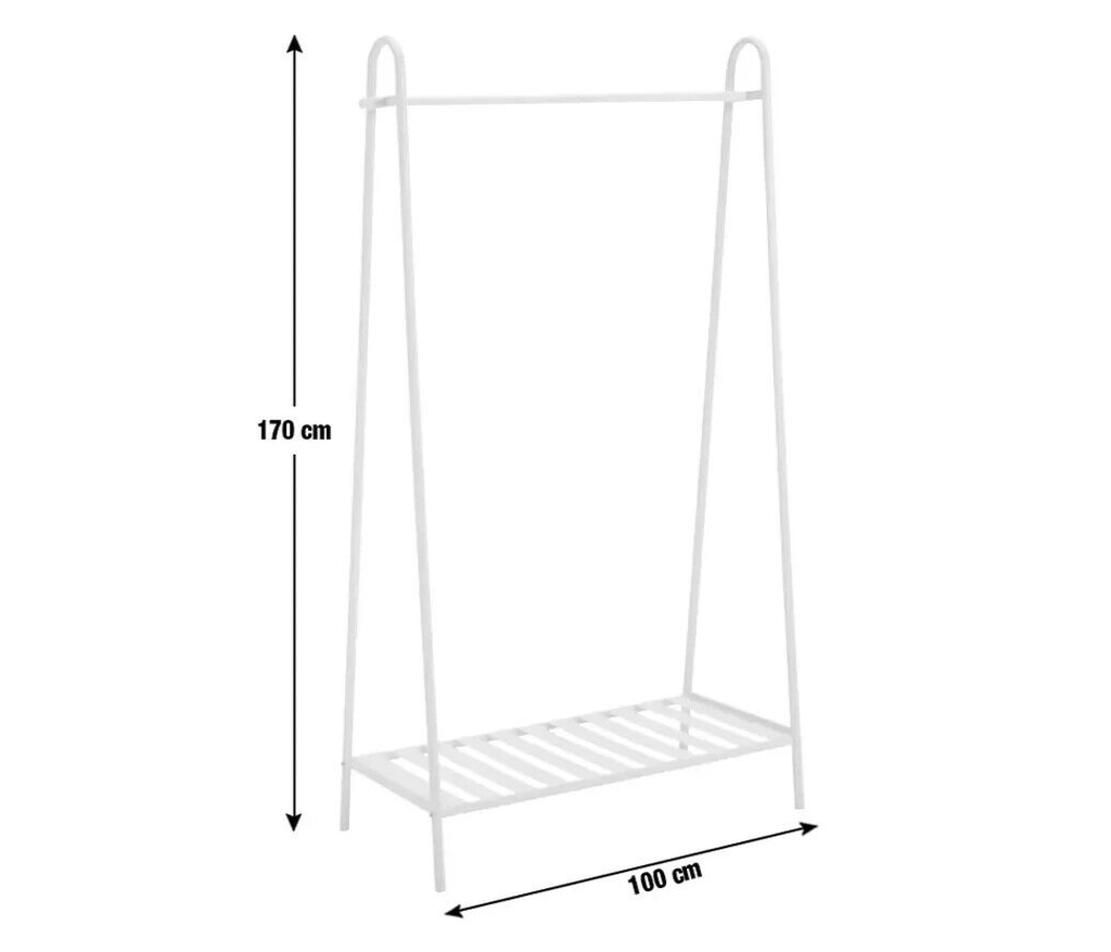 Habitat Turner Tall Clothes Rail - Black