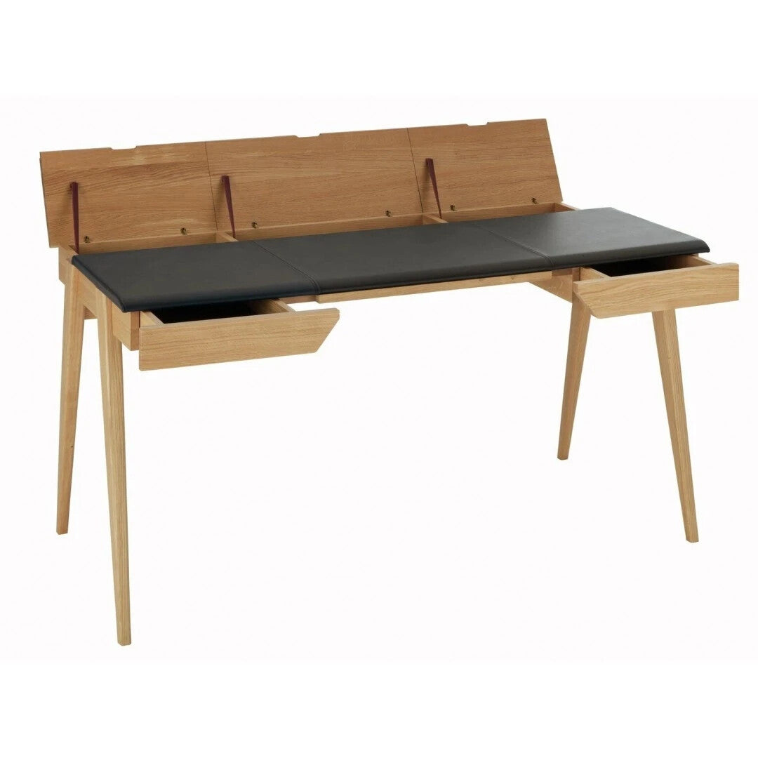 Habitat Beckett 2 Drawer Large Desk - Oak