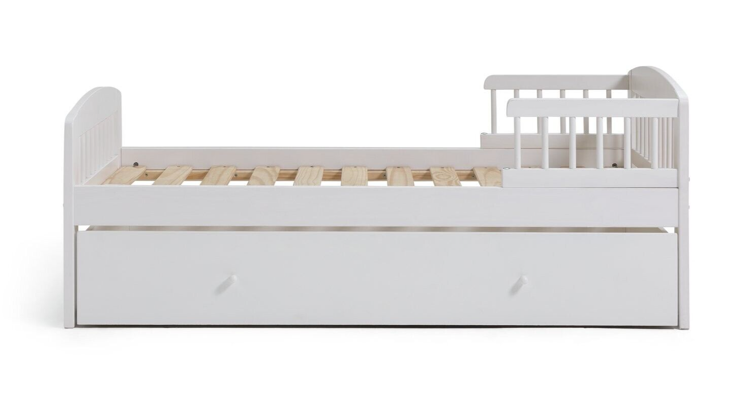 Habitat Jesse Toddler Bed With Drawer - White