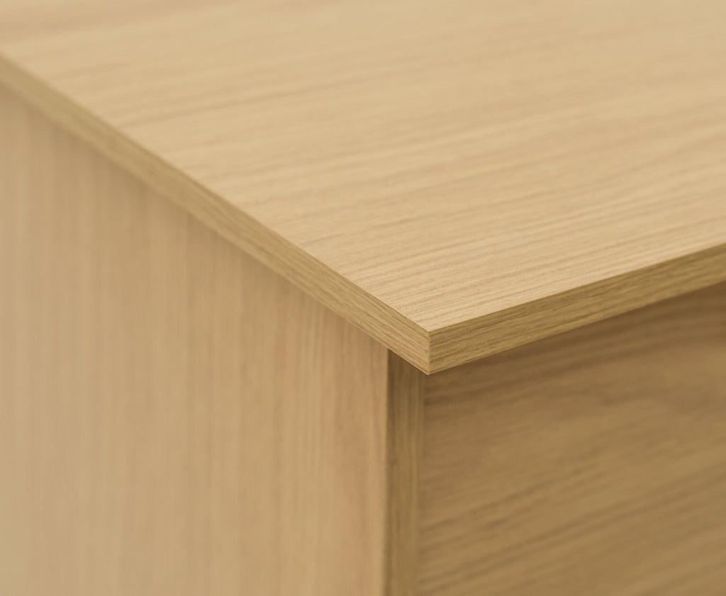 Malibu 3 Drawer Office Desk - Oak Effect ( B Grade )