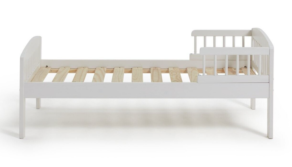Jesse White Toddler Bed Frame ( B Grade )