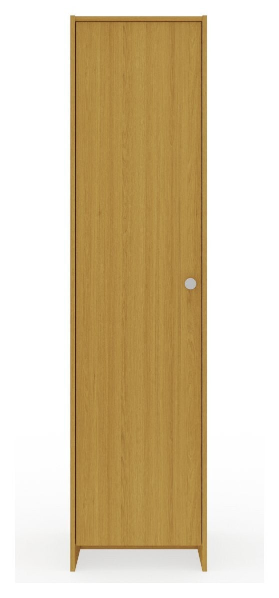 Seville 2 Piece 1 Door Wardrobe Set - Oak ( B Grade )