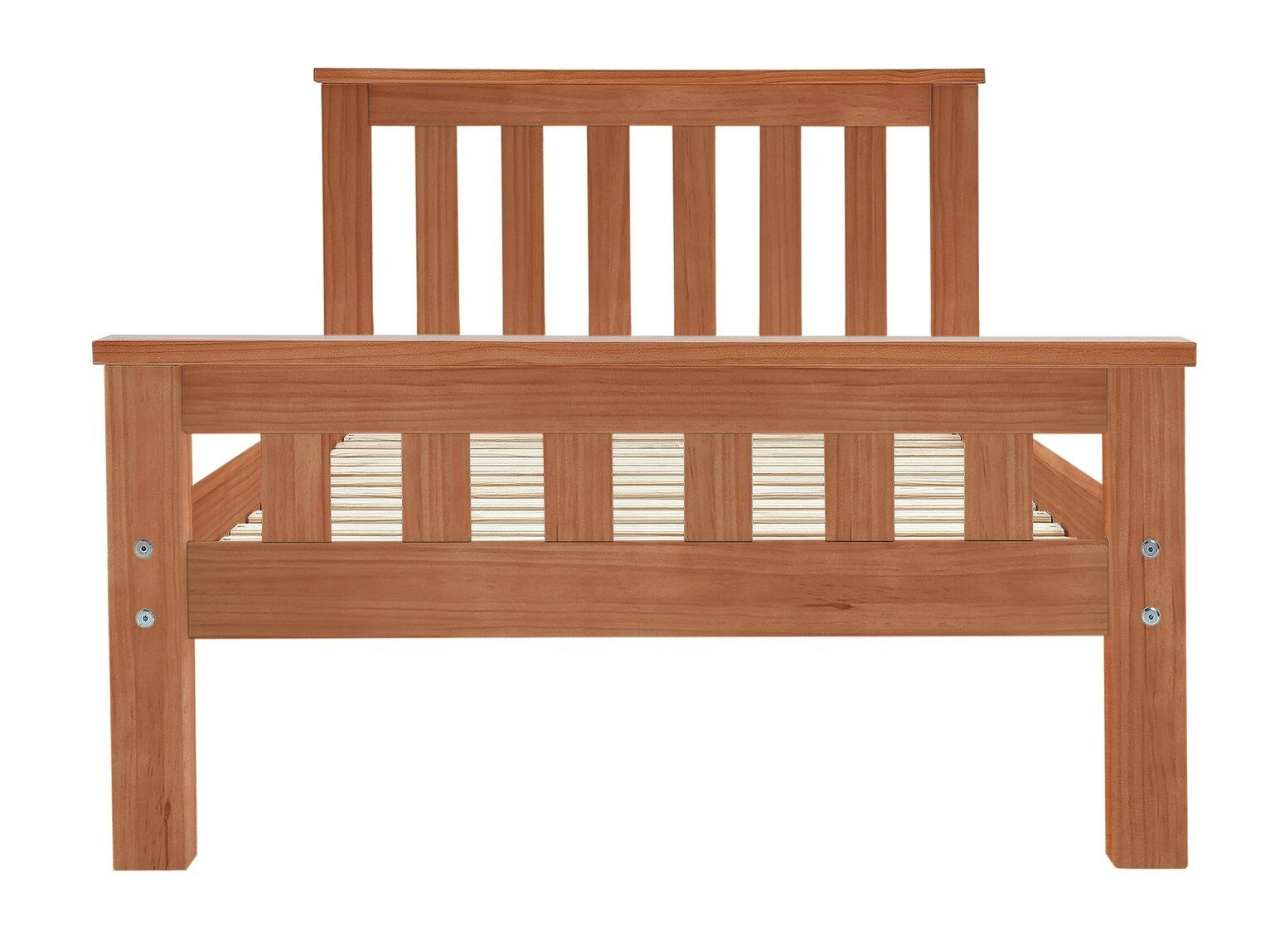 Heavy Duty Single Bed Frame - Pine