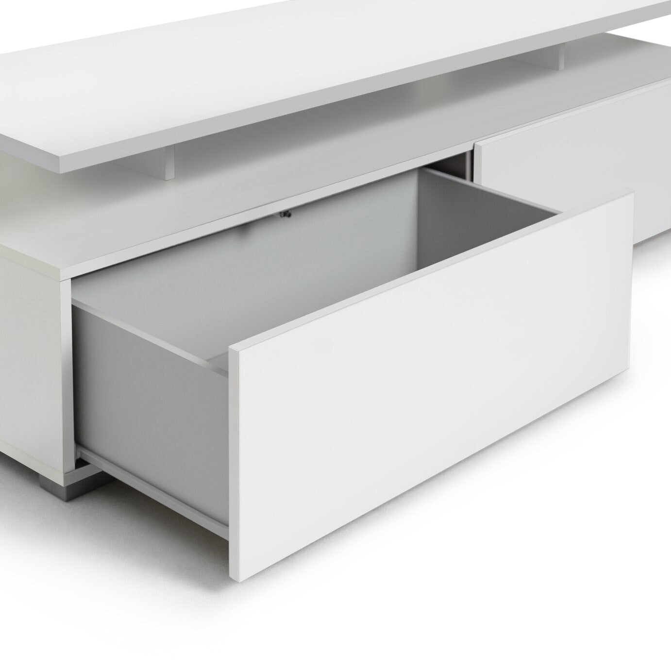 Habitat Floating Top TV Unit - White (B Grade 42785 - 42788 )