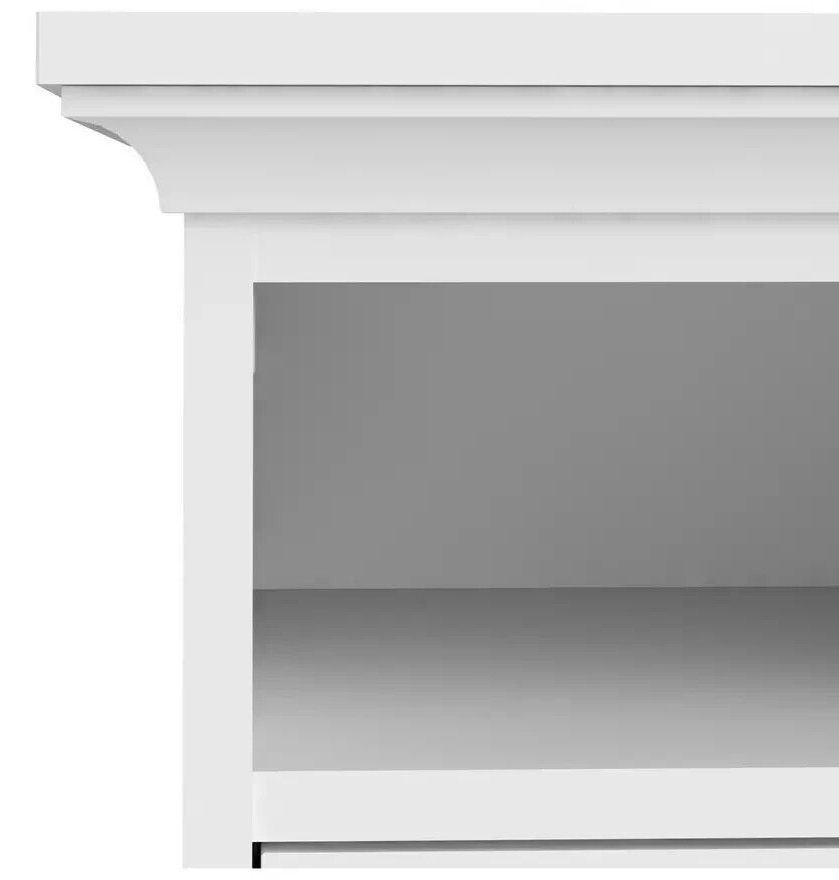 Tvilum Paris 2 Drawer Bedside Table - White ( B grade 33235 )