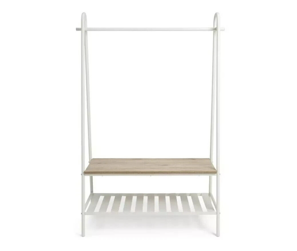 Habitat Turner Double Clothes Rail - White