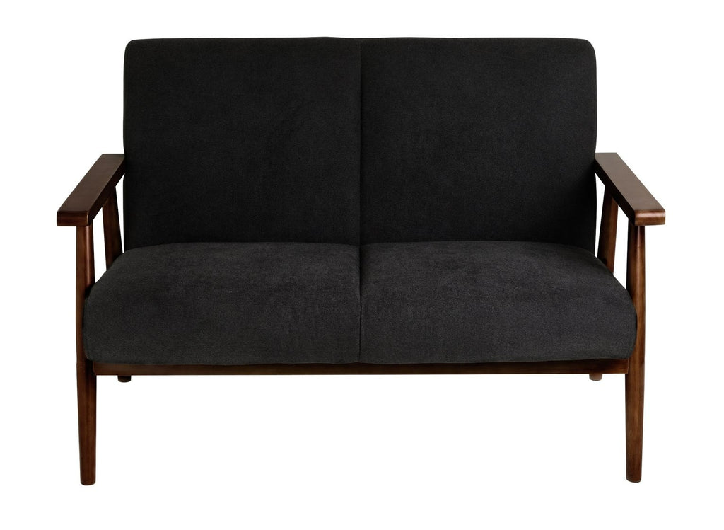Home Watson Fabric 2 Seater Sofa - Grey | Modern fabric sofa