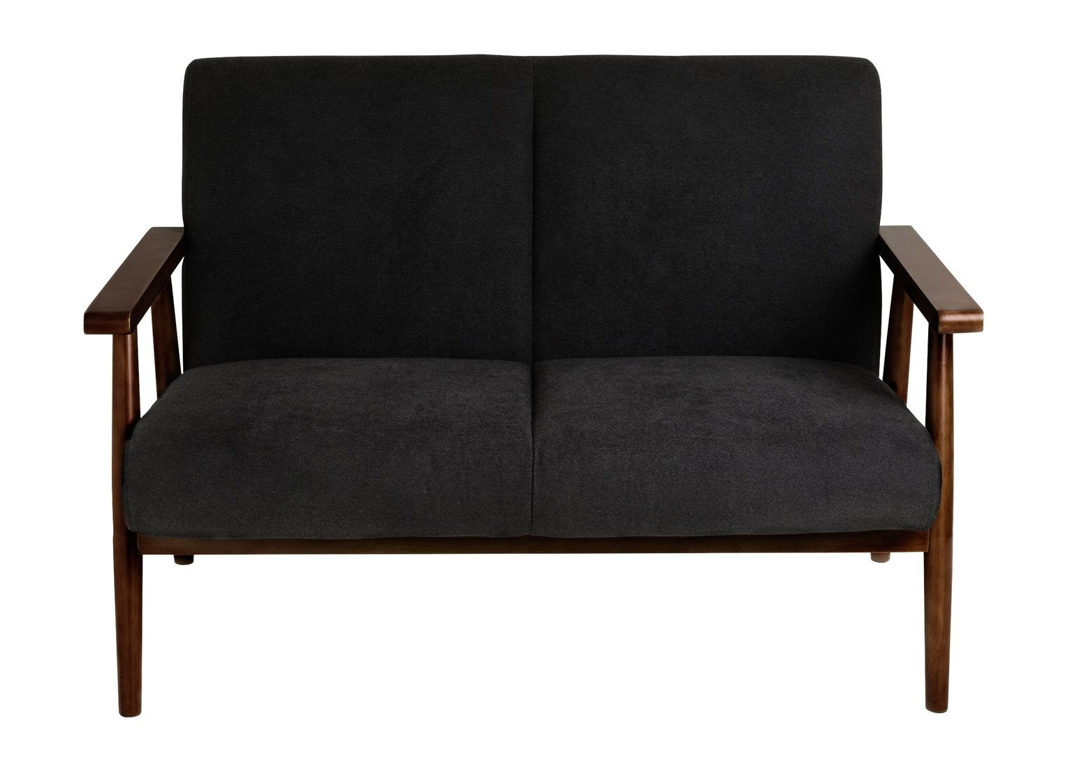 Home Watson Fabric 2 Seater Sofa - Grey | Modern fabric sofa