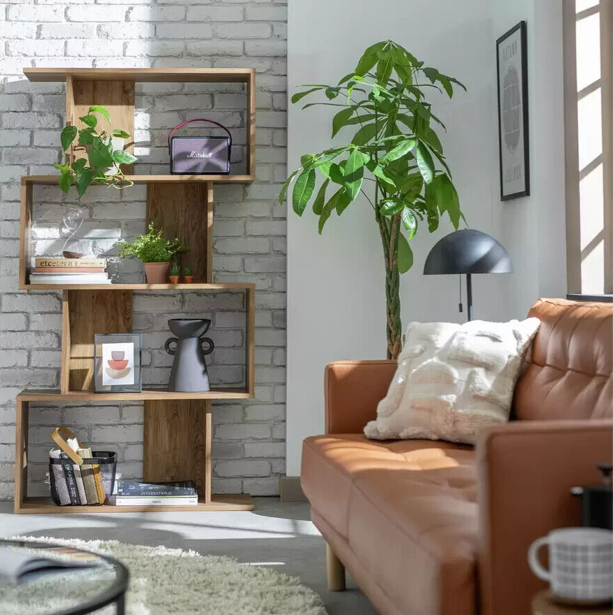 Habitat Nomad Blocked Bookcase - Oak ( B Grade 33725 )