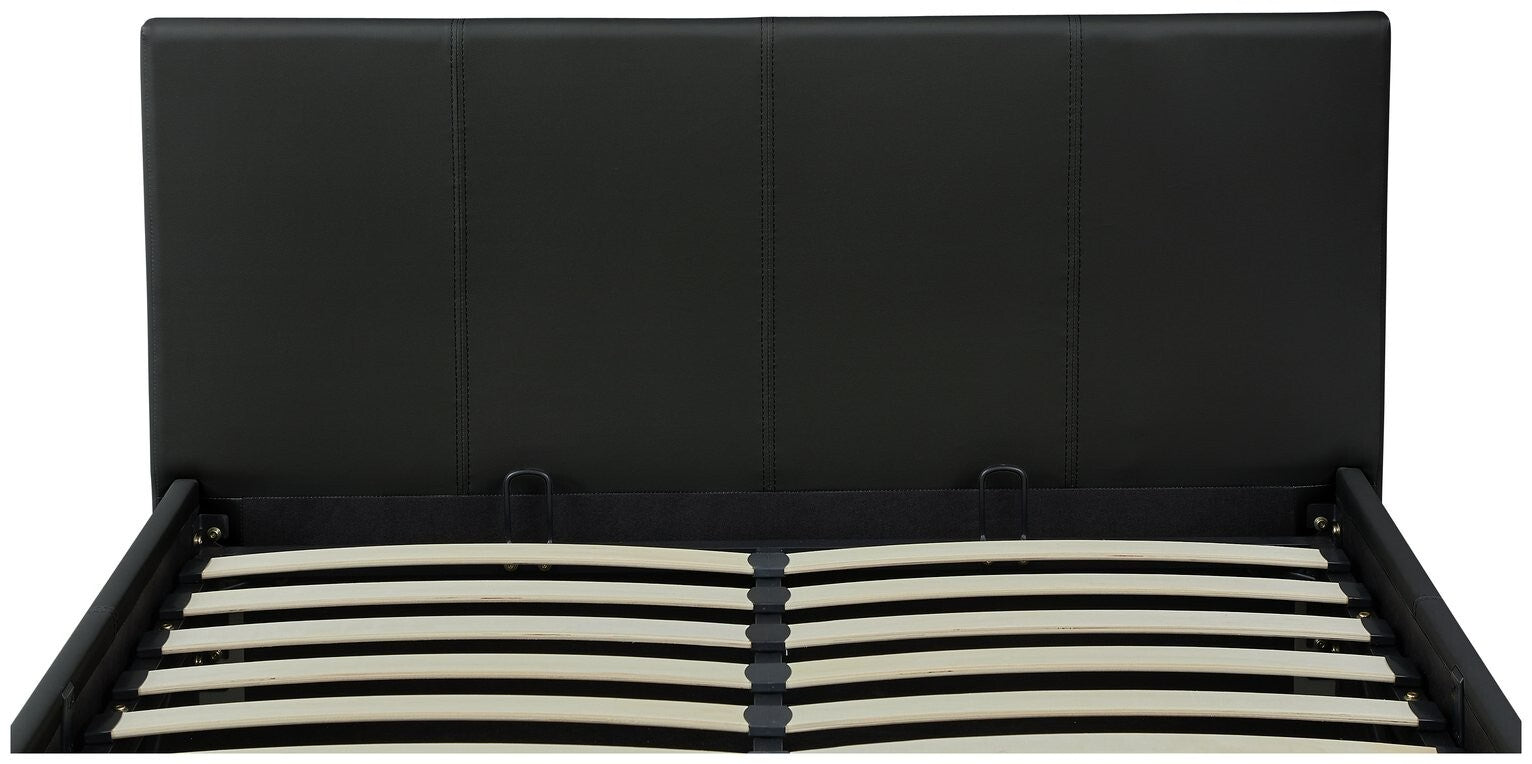 Home Lavendon Kingsize End Open Ottoman Bedframe-Black