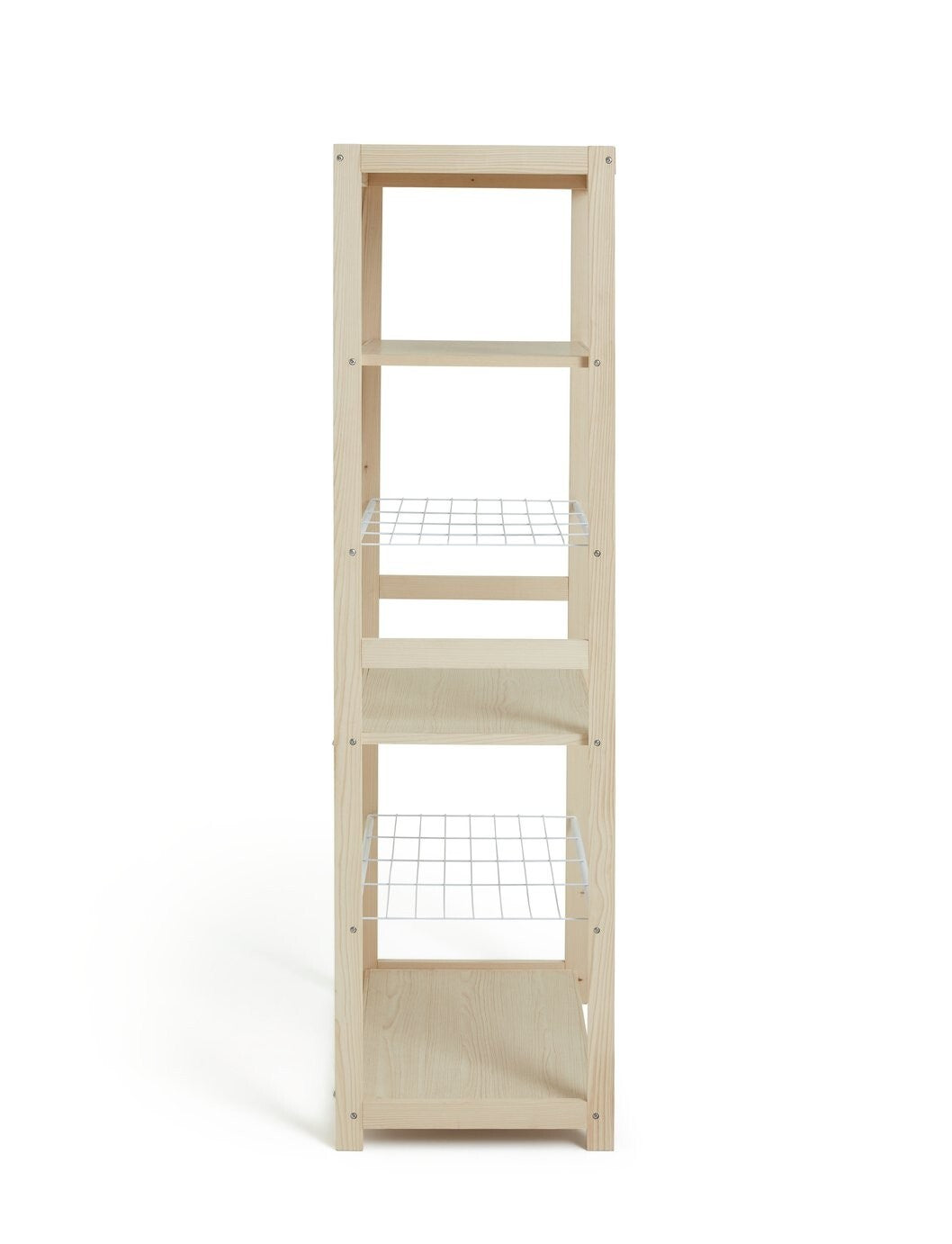 Habitat Flicka Open 5 Shelf Wardrobe - Pine
