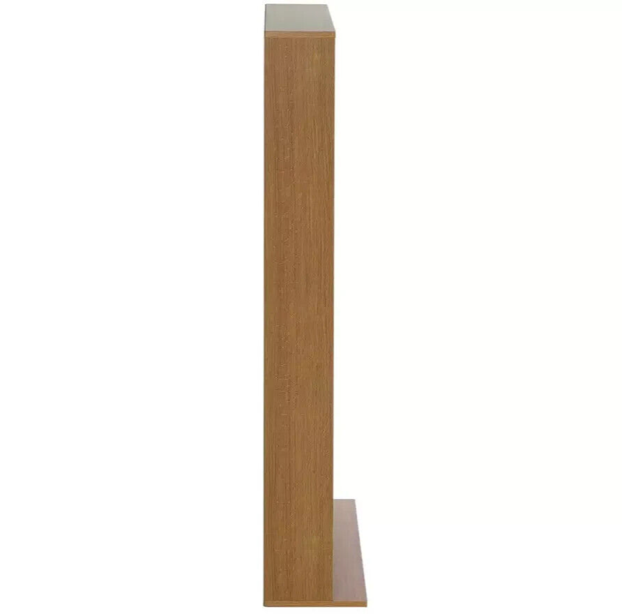Wide CD and DVD Unit - Oak Effect