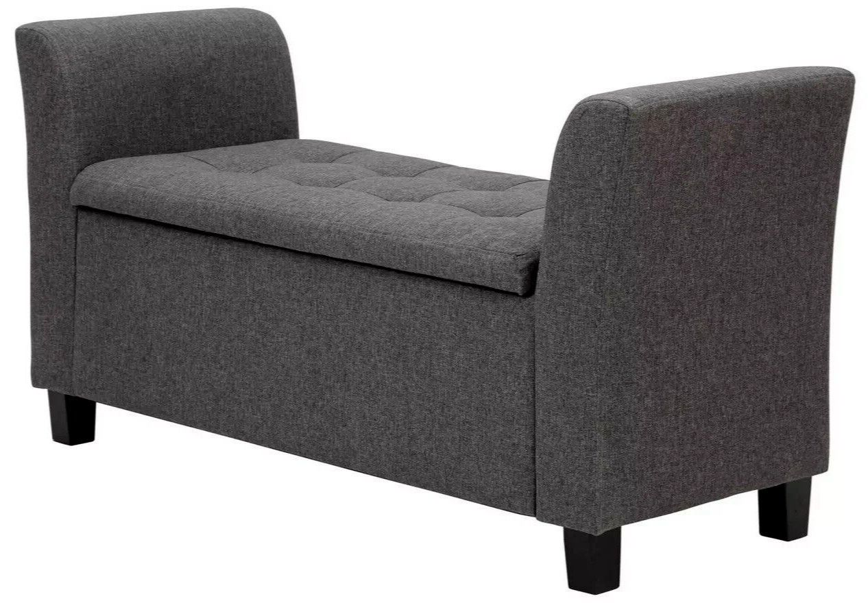 GFW Verona Window Fabric Seat - Charcoal