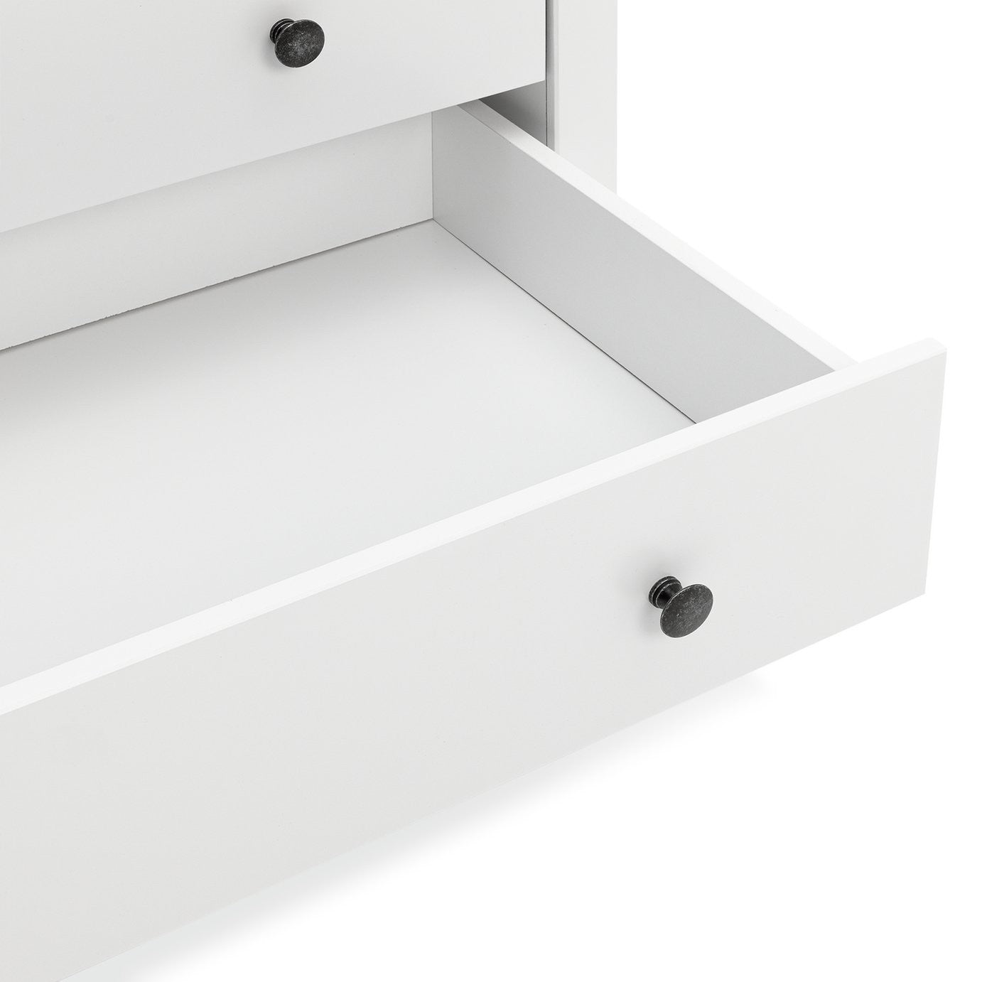 Minato 2 Door 2 Drawer Wardrobe - White ( B Grade )