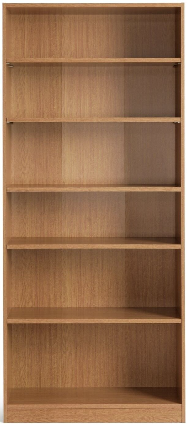Maine Deep Bookcase - Oak Effect ( B Grade )