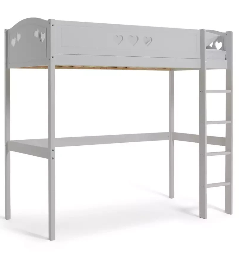 Home Mia High Sleeper Bed Frame - White ( B Grade )