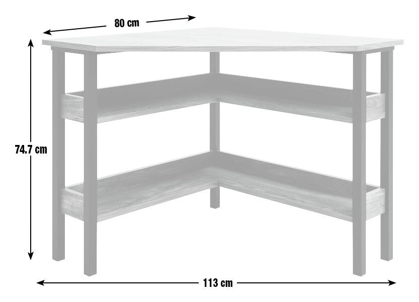 Nomad Corner Office Desk - Oak
