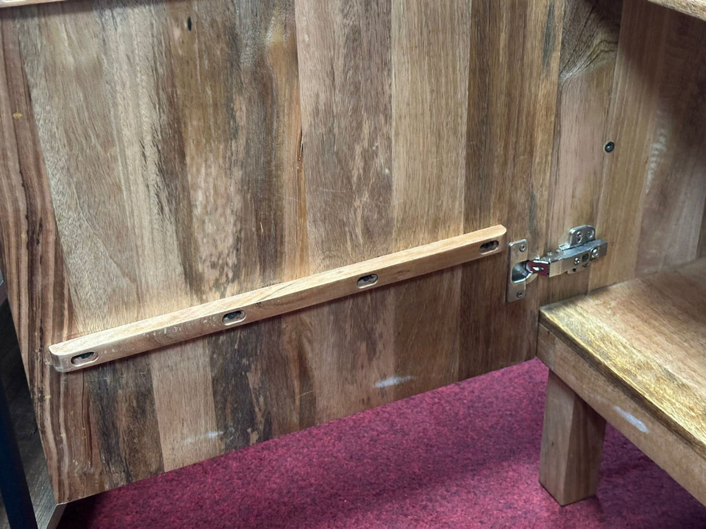 Assembled Jericho 3 Door Sideboard - Natural (S)