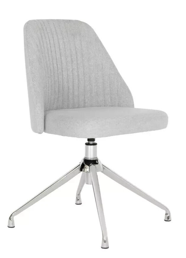 Habitat Nori Fabric Office Chair - Grey