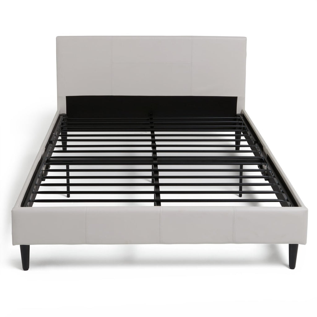 Skylar Small Double Bed Frame - White