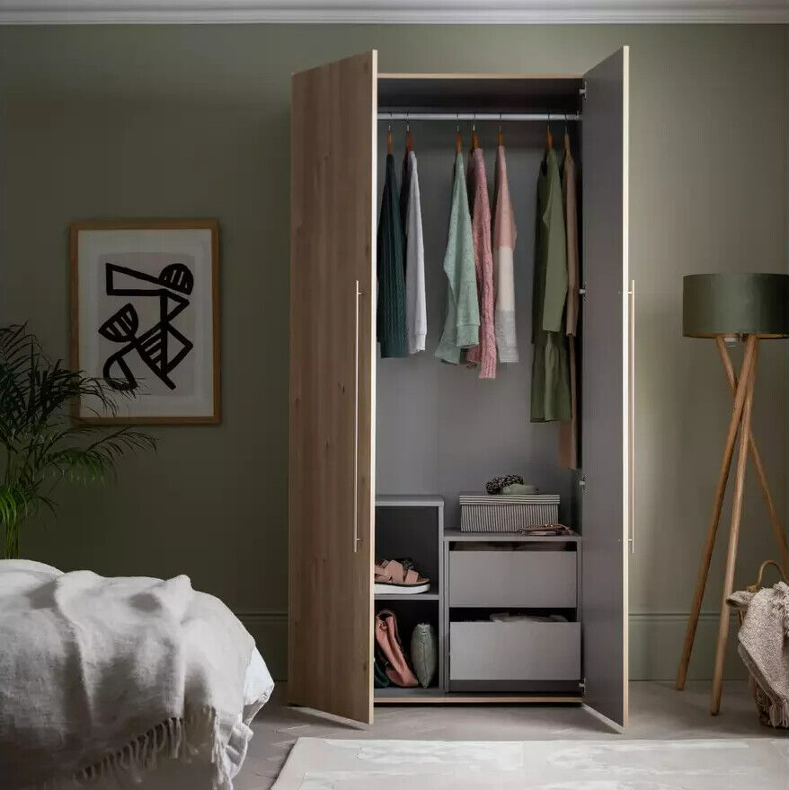 Atlas Interior 2 Drawer Unit - Grey