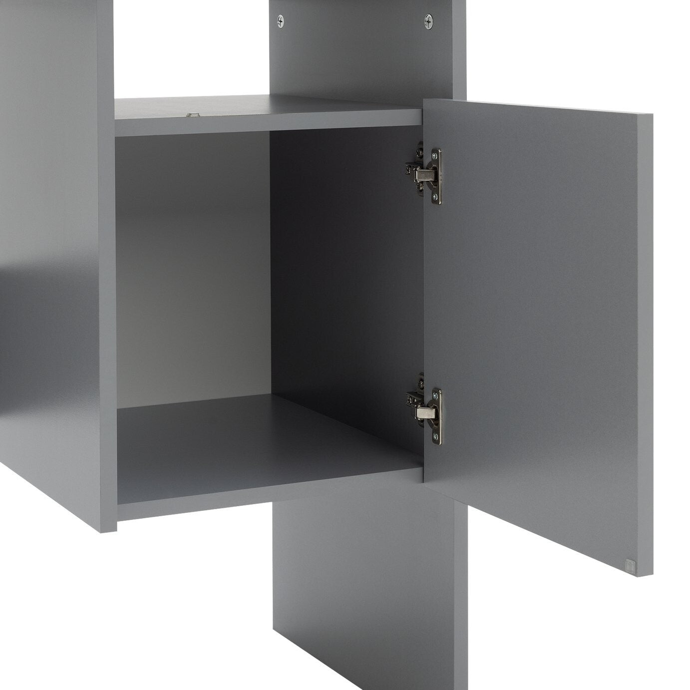 Lawson Office Desk - Grey ( B Grade 19398)