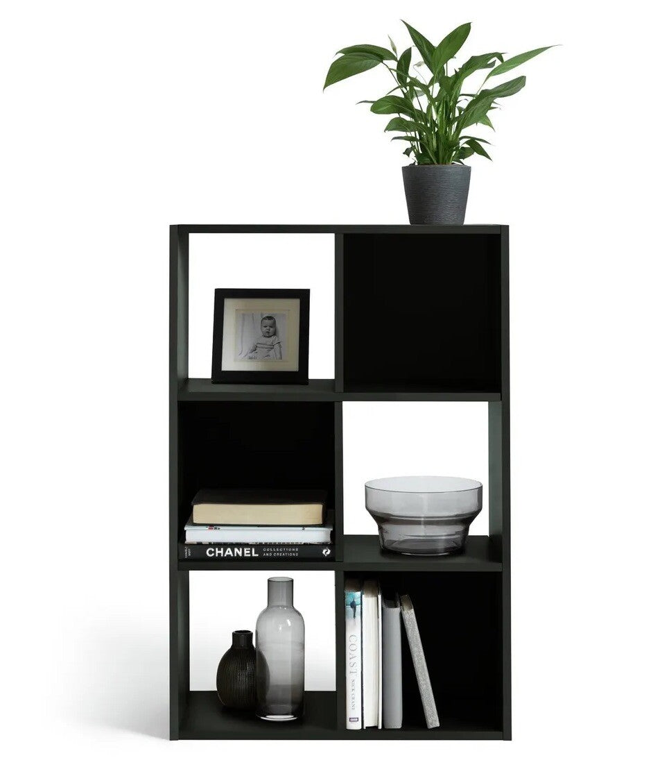 Habitat Squares 6 Cube Storage Unit - Black ( B Grade )