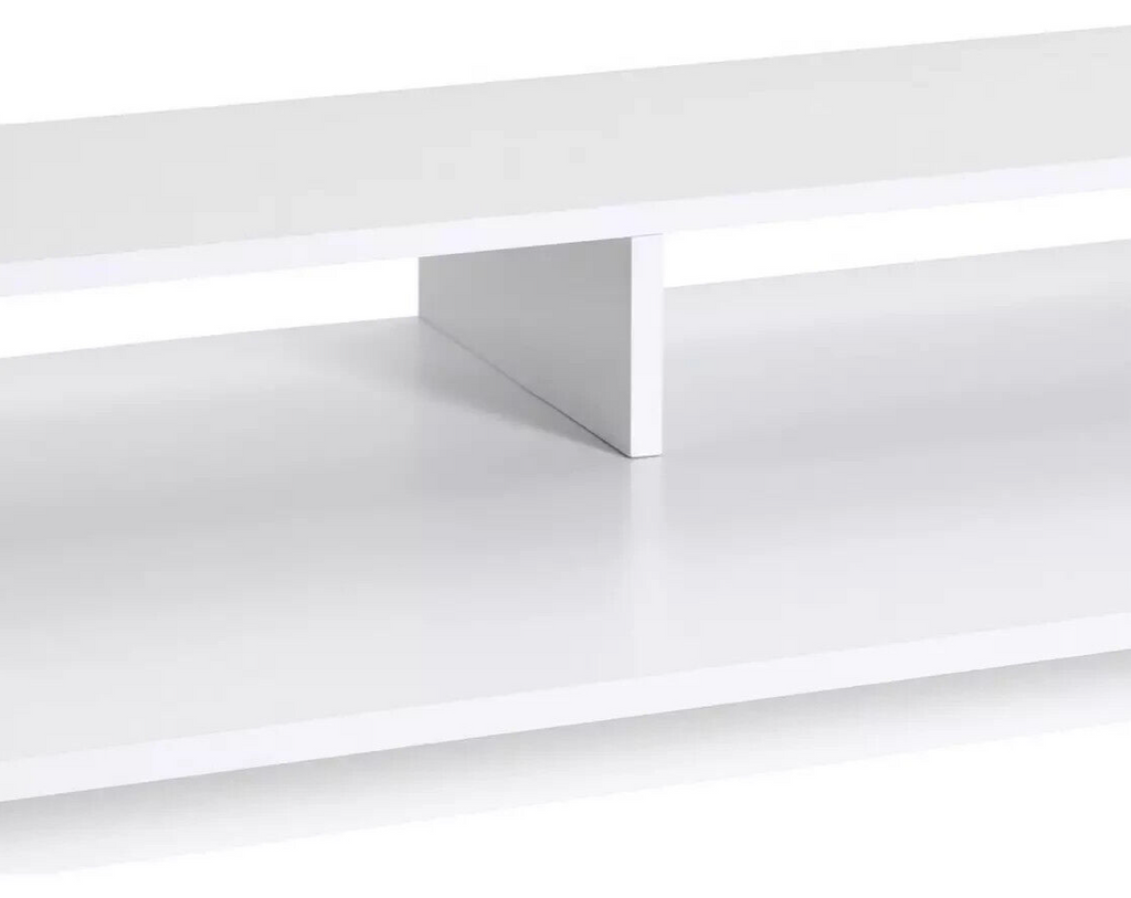 Home Gaming Desk - White | Modern Stylish Computer Desk Gaming Setup Workspace