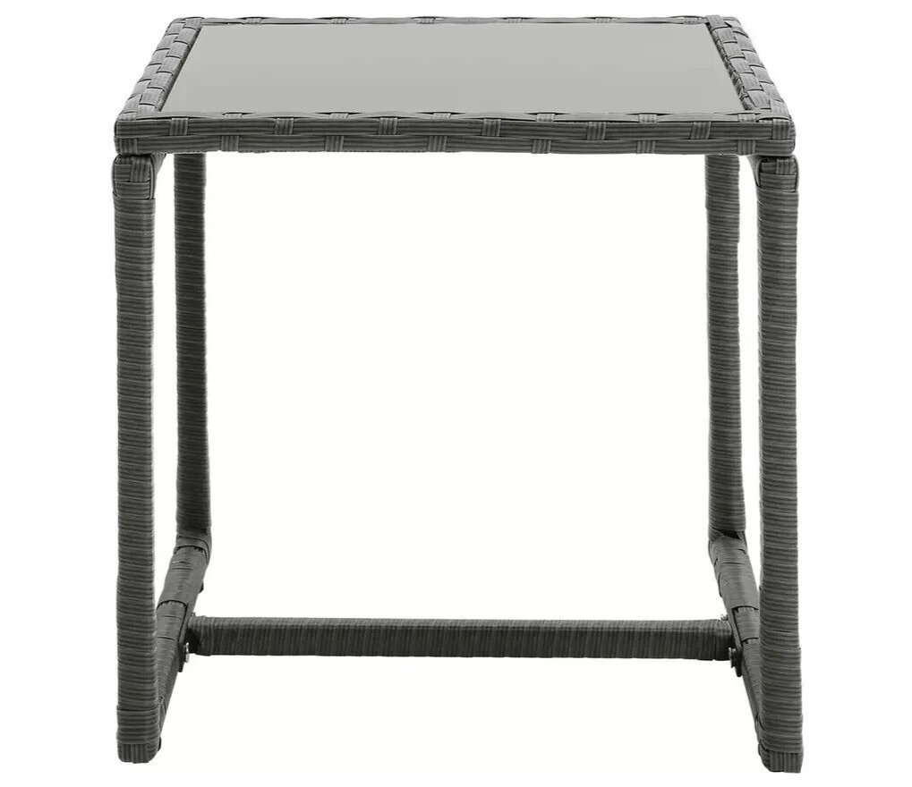 Cento 2 Seater Rattan Effect Garden Bistro Set