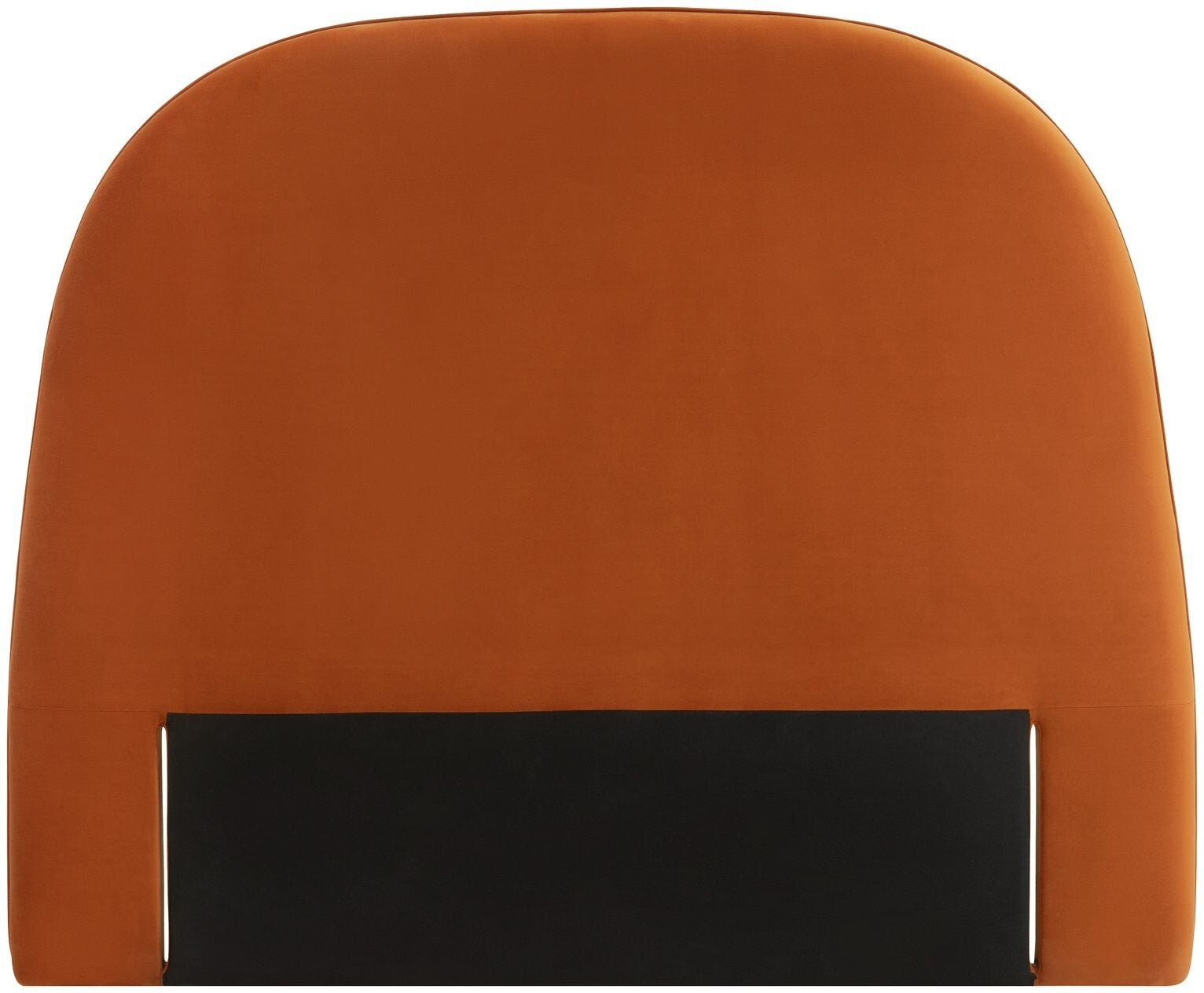 Habitat Rolland Velvet Double Headboard - Orange