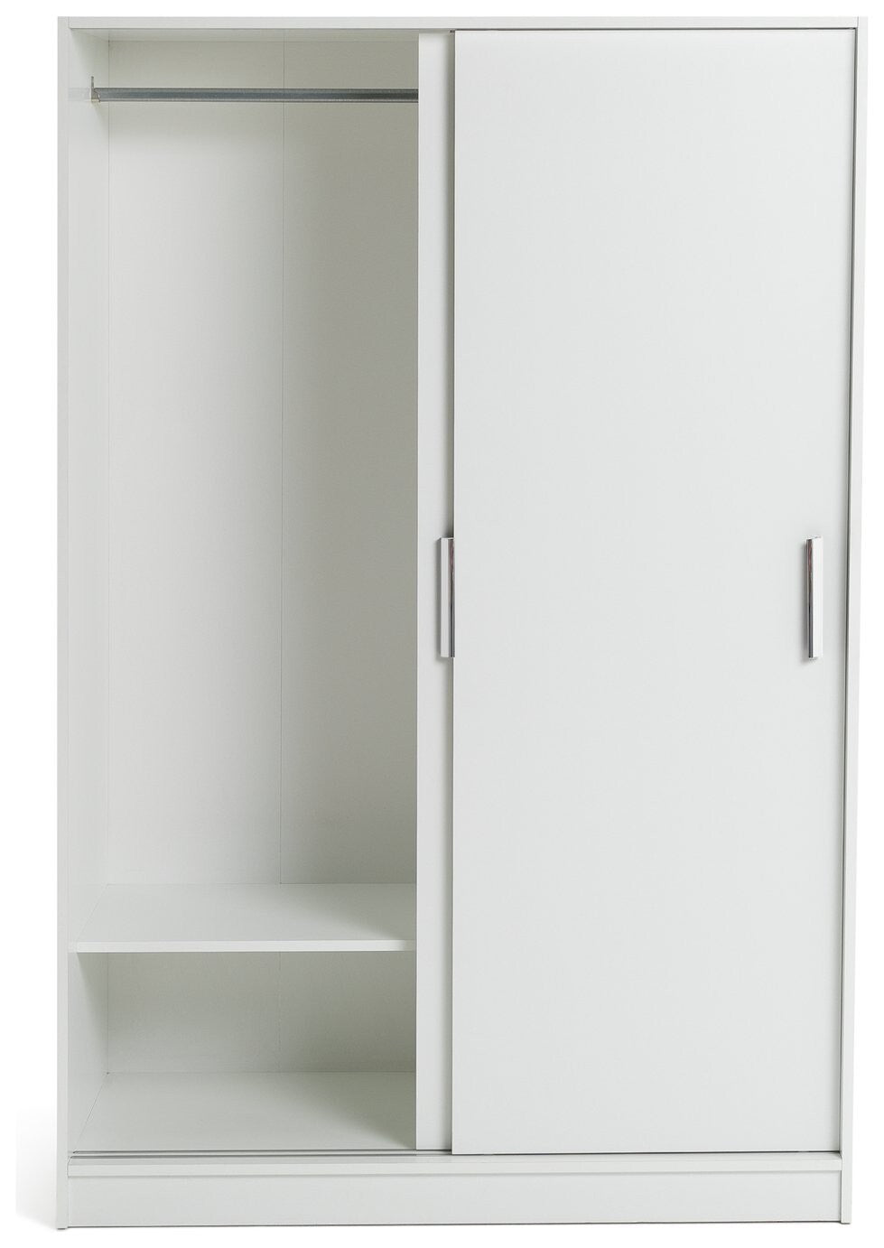 Nova 2 Door Sliding Wardrobe - White