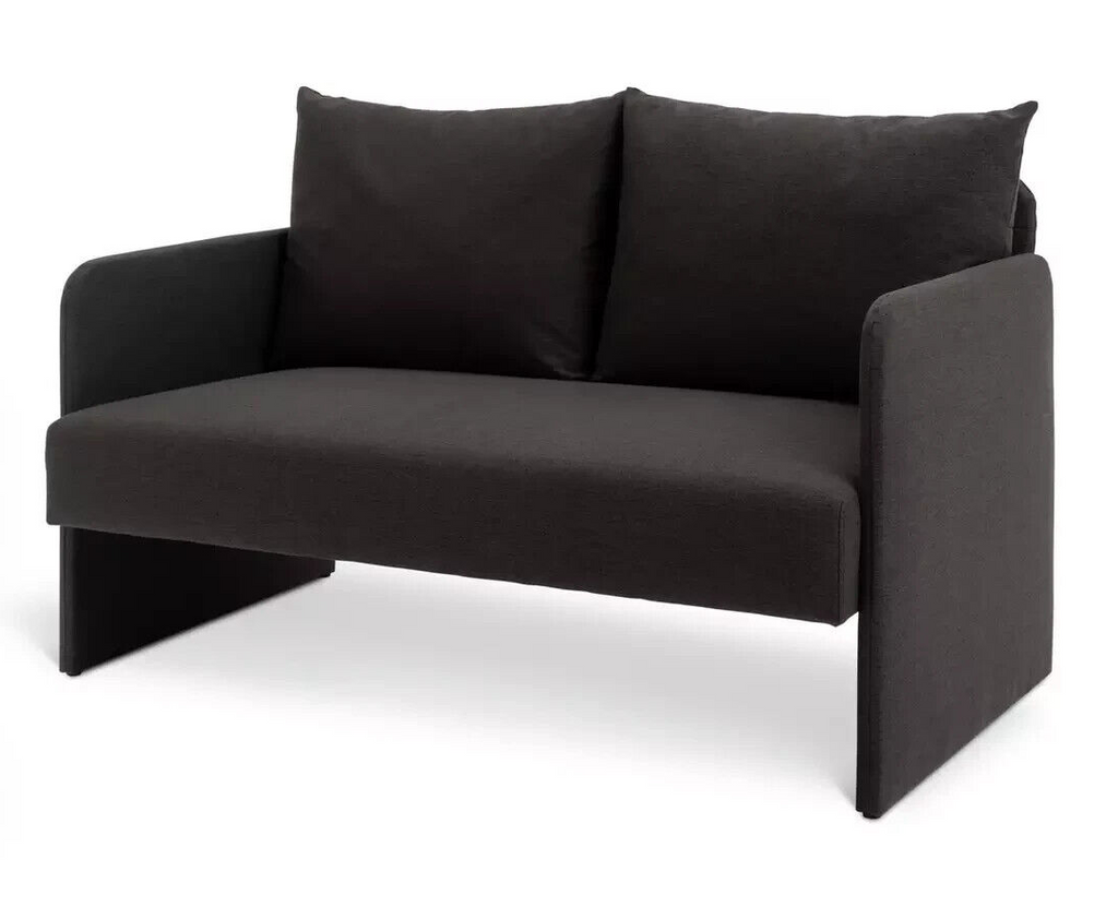 Dixon Small Fabric 2 Seater Sofa in a Box - Grey