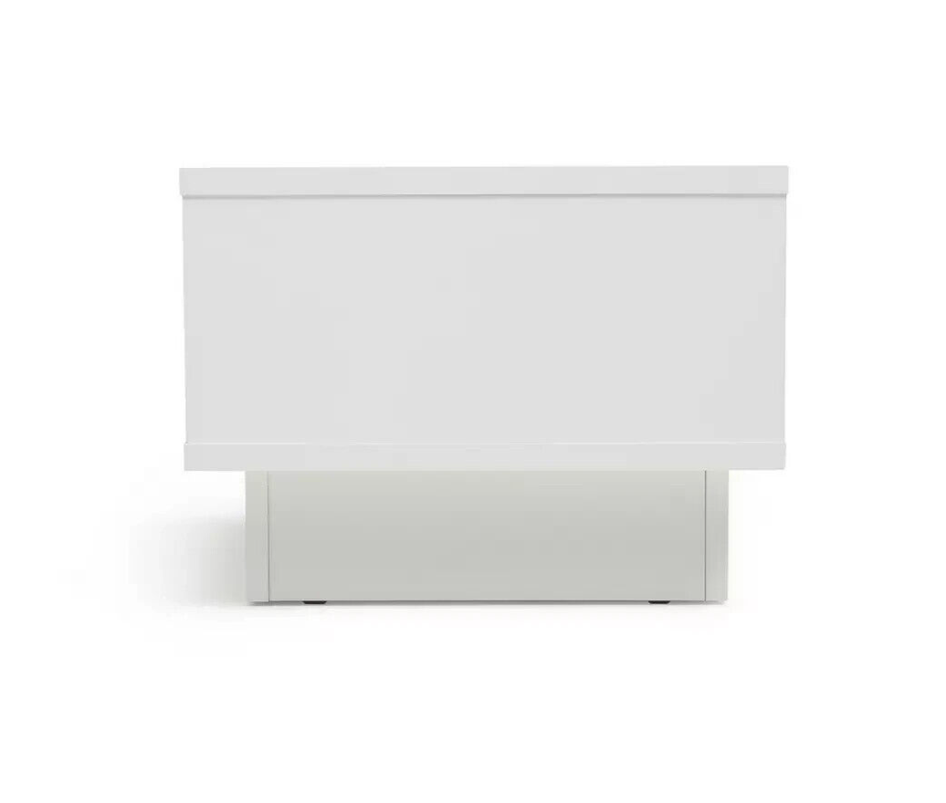 Home Cubes Large TV Unit White | Modern Media Cabinet Living Room Entertainment