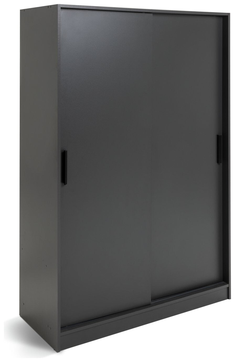 Nova 2 Door Sliding Wardrobe - Anthracite ( B Grade 37853 - 37857 )
