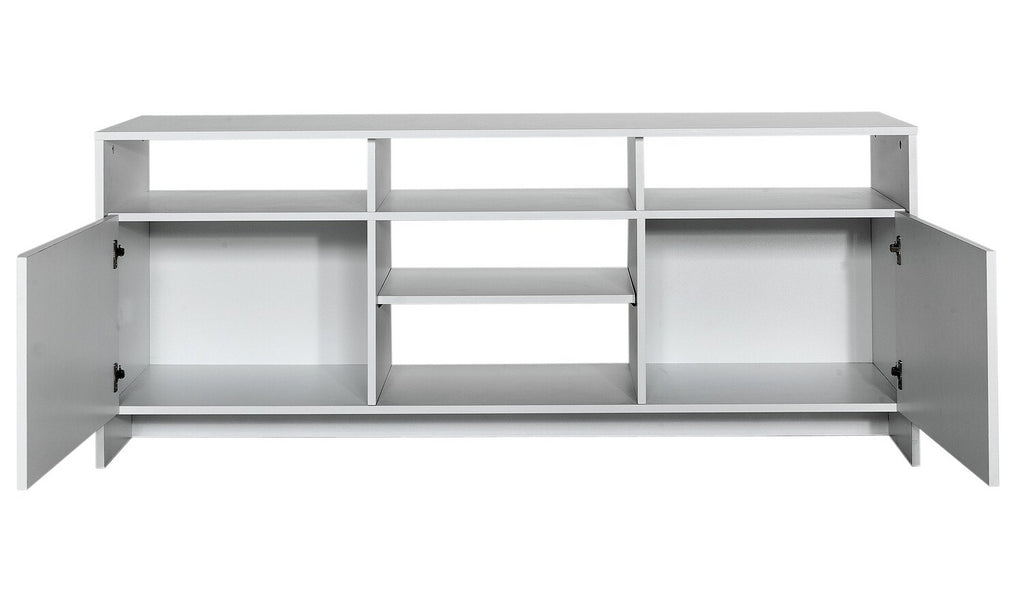 Habitat Turin 2 Door Extra Large TV Unit - White | Living Room Storage TV Stand