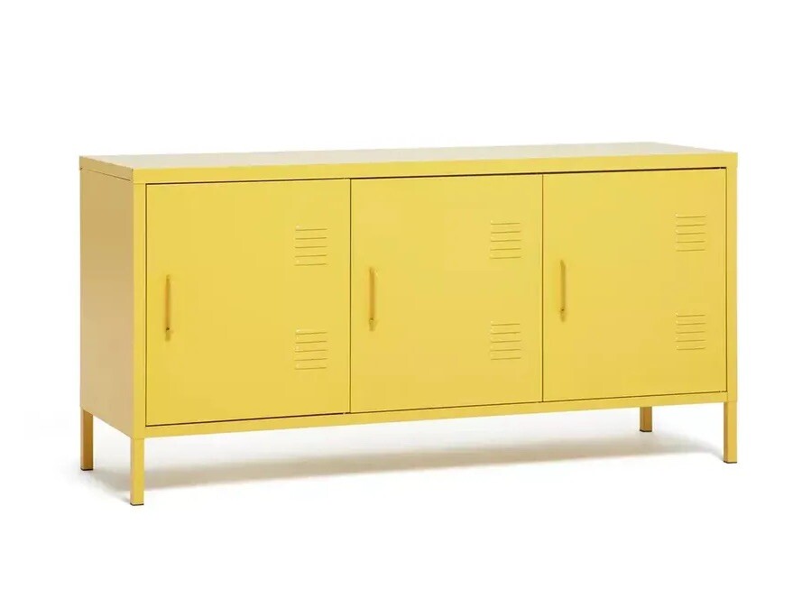 Habitat 3 Door Locker - Mustard
