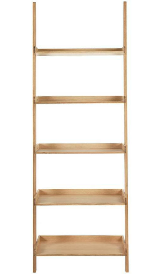 Habitat Jessie Tall Shelving Unit - Oak | Storage Unit for Living Room or Office