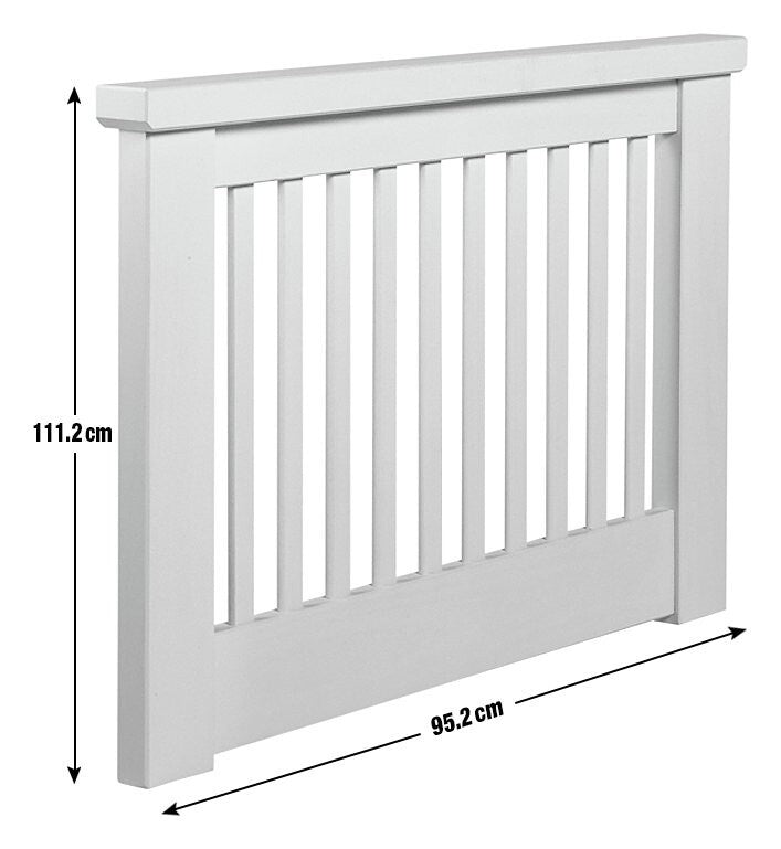 Home Aubrey Single Headboard - White