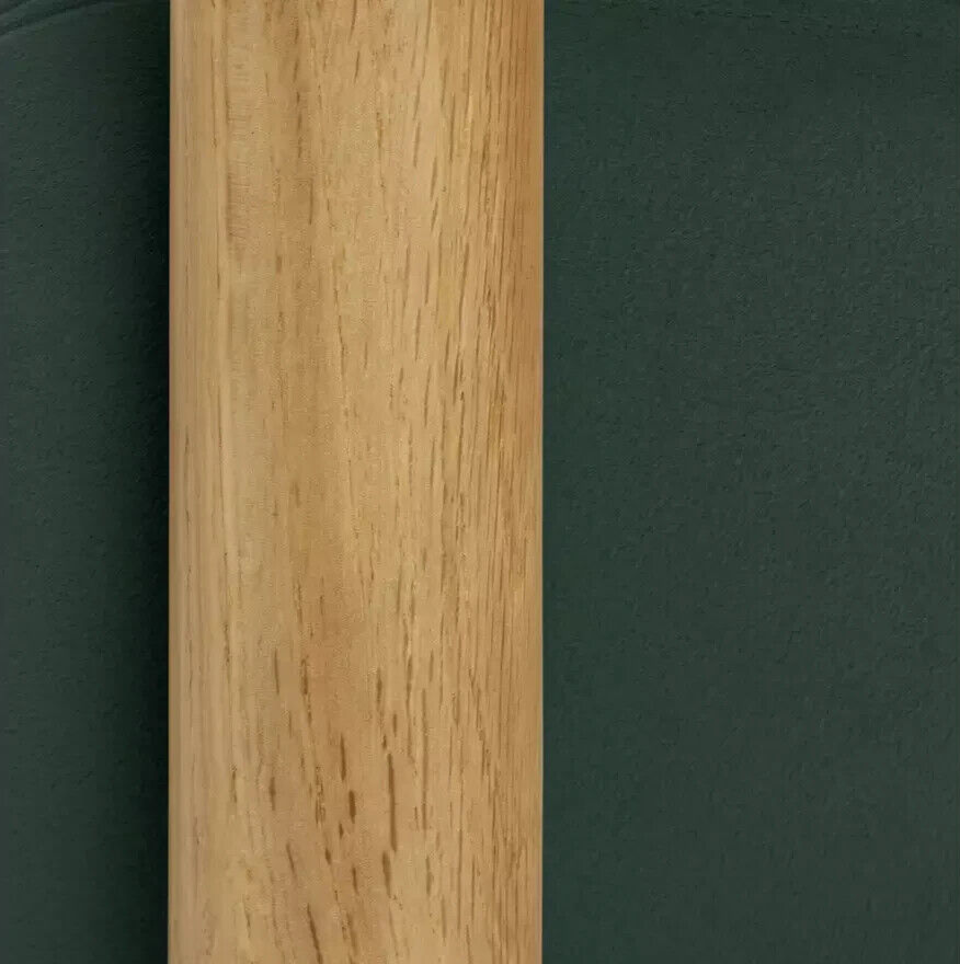 Habitat Dore Velvet Accent Chair - Dark Green ( B Grade 39206 )