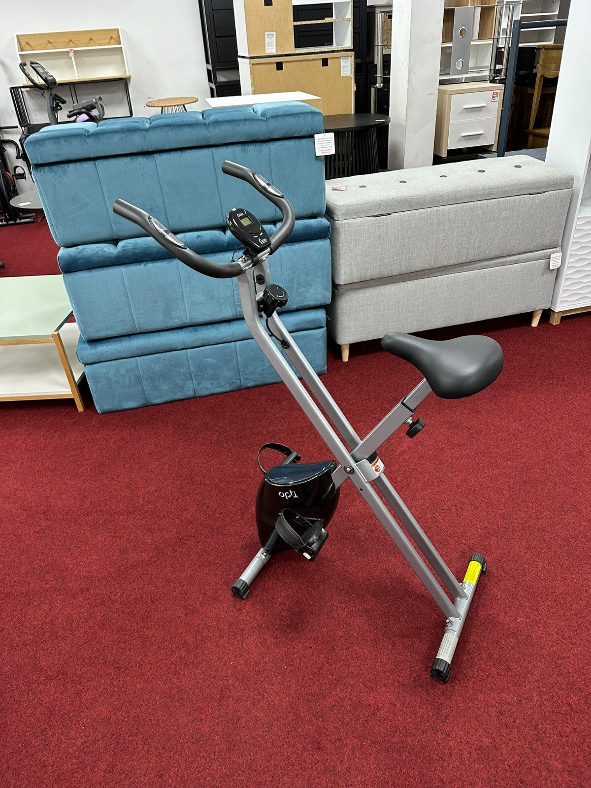 Opti Folding Magnetic Exercise Bike (S)