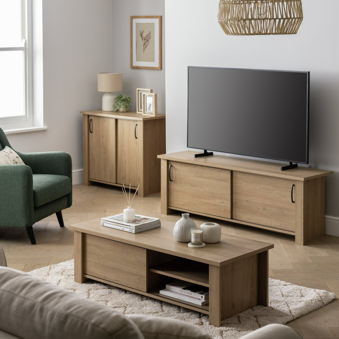 Oakham 2 Door Sideboard - Oak